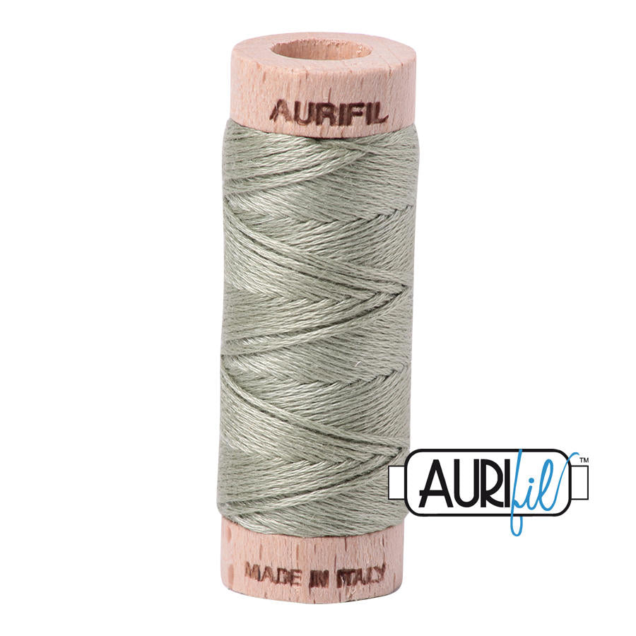Aurifil Garn aus 100% Baumwolle, 6 fädiges Zahnseidengarn - 2902