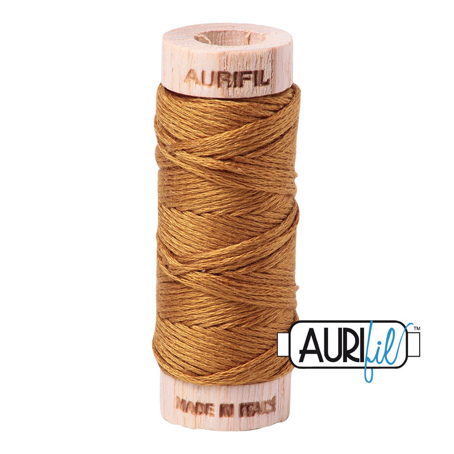 Aurifil Garn aus 100% Baumwolle, 6 fädiges Zahnseidengarn - 2975