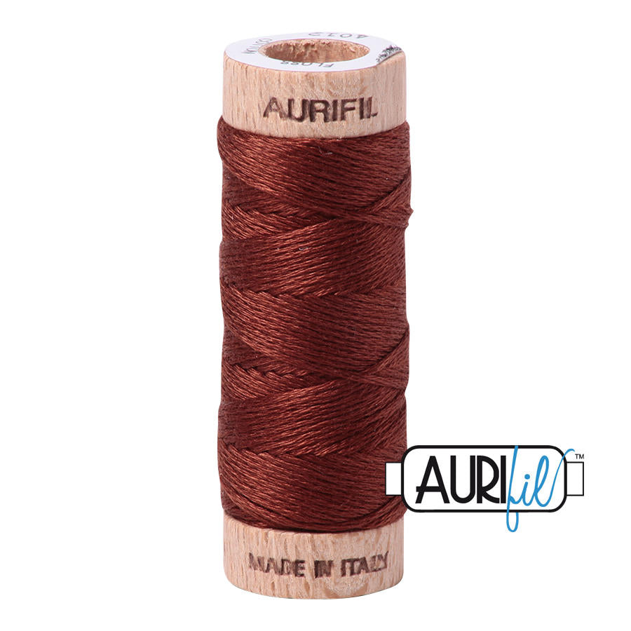Aurifil Garn aus 100% Baumwolle, 6 fädiges Zahnseidengarn - 4012