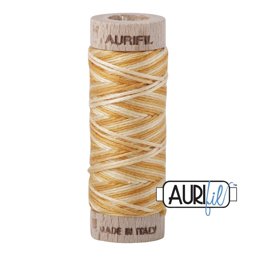 Aurifil Garn aus 100% Baumwolle, 6 fädiges Zahnseidengarn - 4150