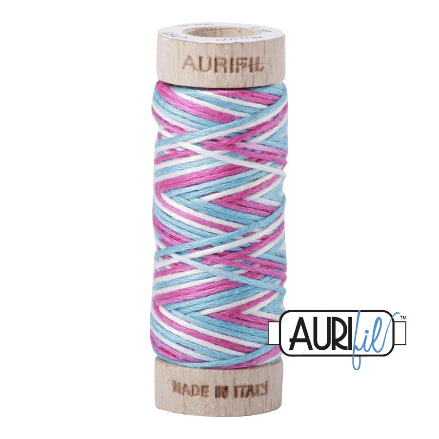 Aurifil Garn aus 100% Baumwolle, 6 fädiges Zahnseidengarn - 4647