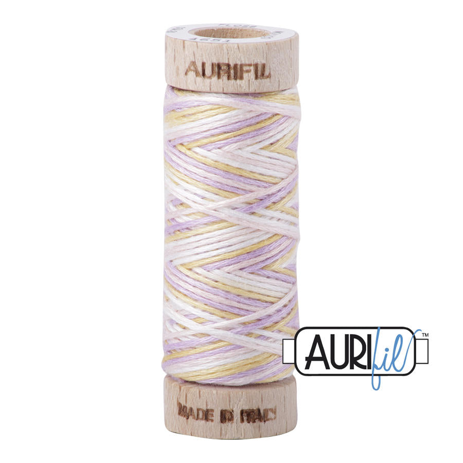 Aurifil Garn aus 100% Baumwolle, 6 fädiges Zahnseidengarn - 4651