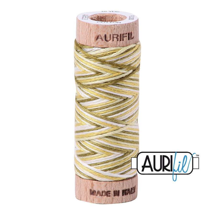 Aurifil Garn aus 100% Baumwolle, 6 fädiges Zahnseidengarn - 4653