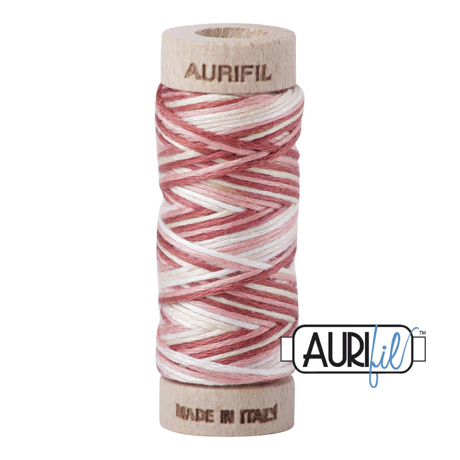 Aurifil Garn aus 100% Baumwolle, 6 fädiges Zahnseidengarn - 4656