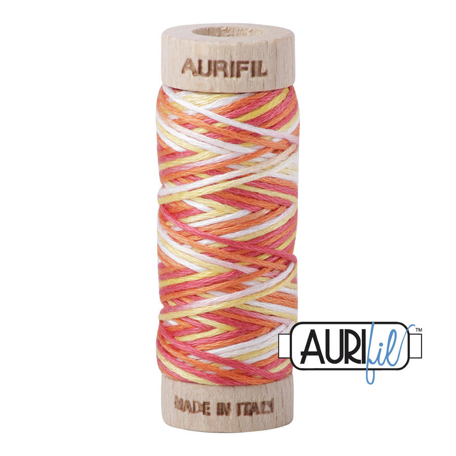 Aurifil Garn aus 100% Baumwolle, 6 fädiges Zahnseidengarn - 4657