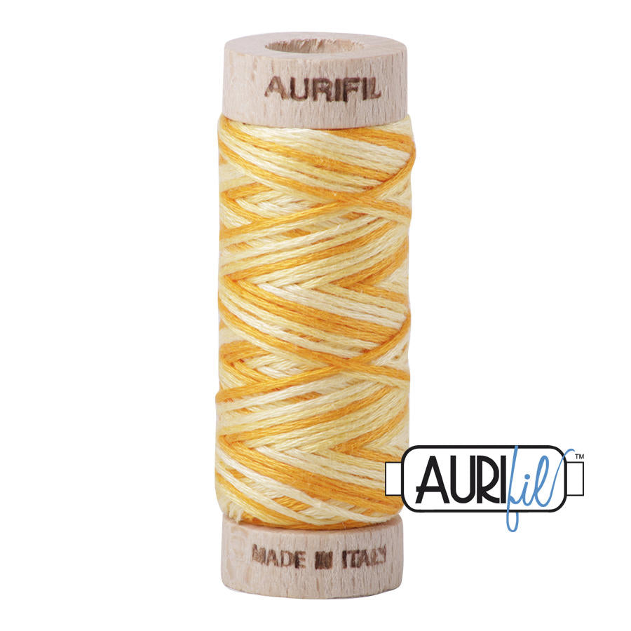Aurifil Garn aus 100% Baumwolle, 6 fädiges Zahnseidengarn - 4658