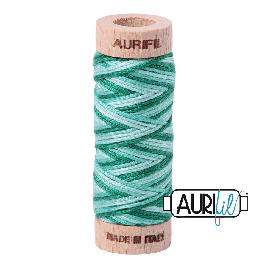 Aurifil Garn aus 100% Baumwolle, 6 fädiges Zahnseidengarn - 4662