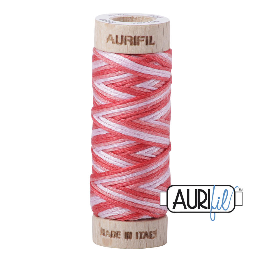Aurifil Garn aus 100% Baumwolle, 6 fädiges Zahnseidengarn - 4668