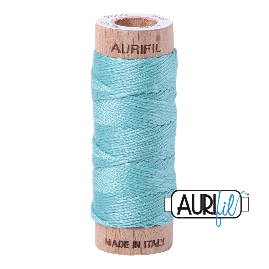 Aurifil Garn aus 100% Baumwolle, 6 fädiges Zahnseidengarn - 5006