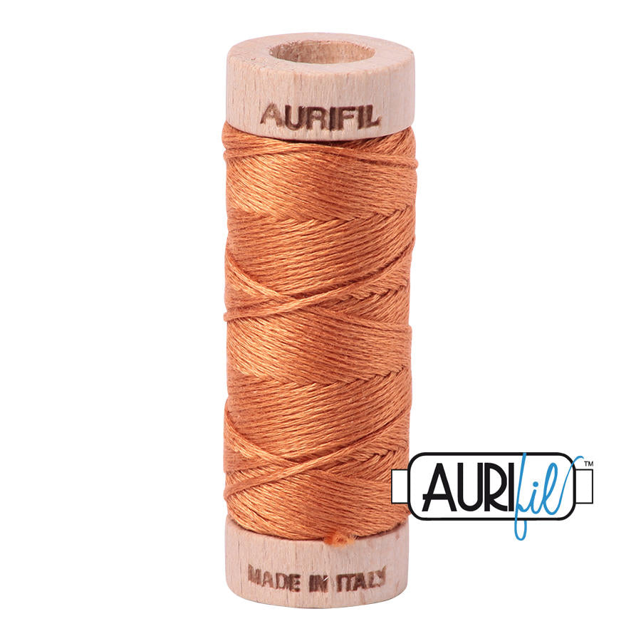 Aurifil Garn aus 100% Baumwolle, 6 fädiges Zahnseidengarn - 5009