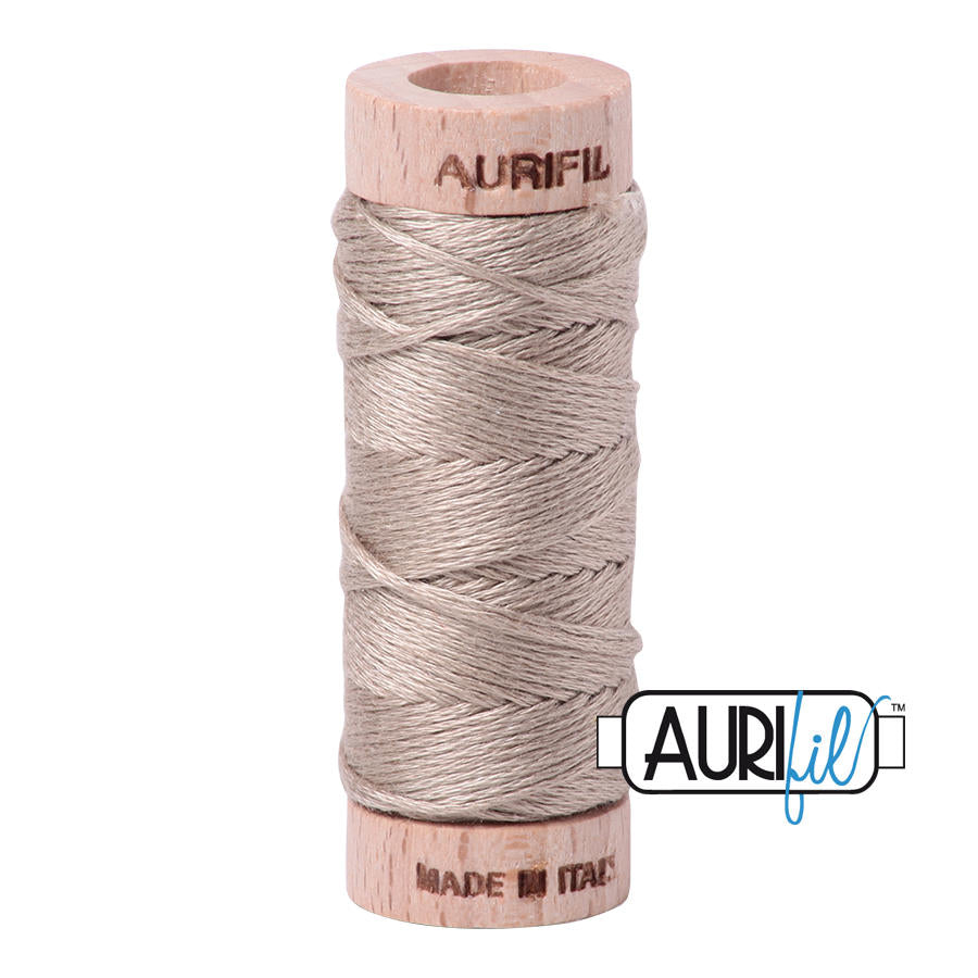 Aurifil Garn aus 100% Baumwolle, 6 fädiges Zahnseidengarn - 5011