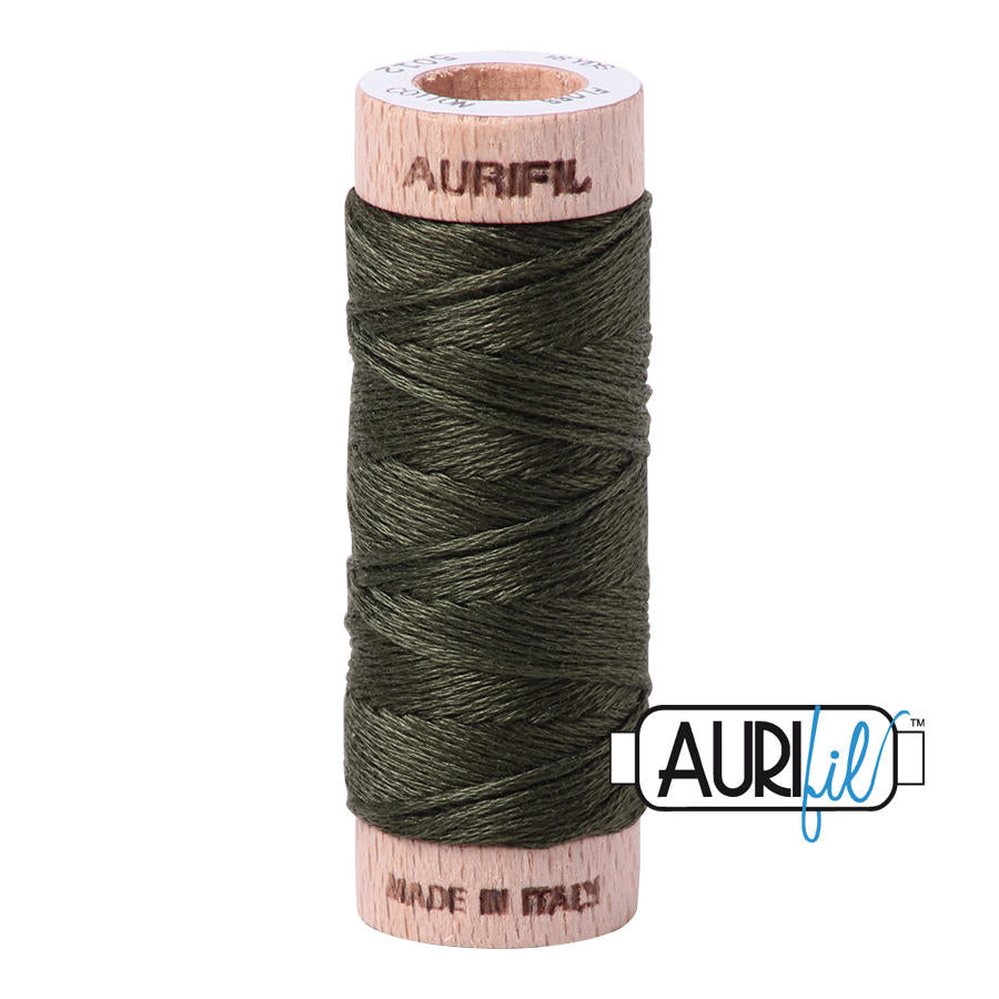 Aurifil Garn aus 100% Baumwolle, 6 fädiges Zahnseidengarn - 5012