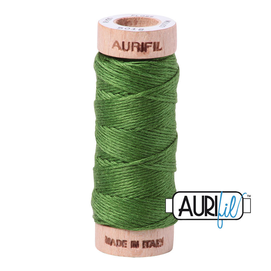 Aurifil Garn aus 100% Baumwolle, 6 fädiges Zahnseidengarn - 5018