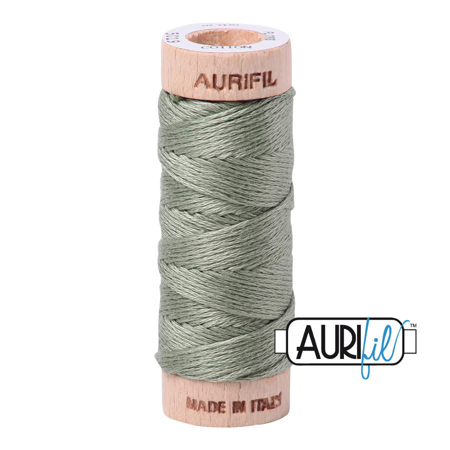 Aurifil Garn aus 100% Baumwolle, 6 fädiges Zahnseidengarn - 5019
