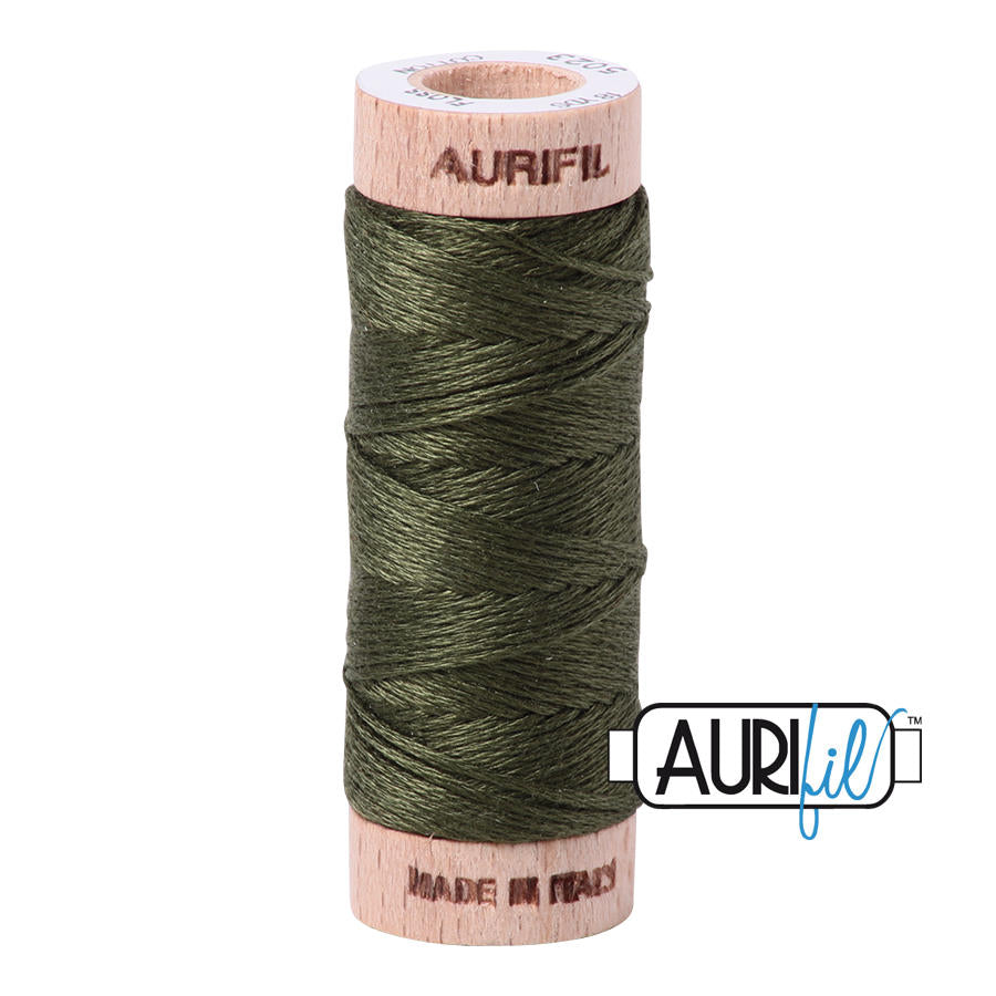 Aurifil Garn aus 100% Baumwolle, 6 fädiges Zahnseidengarn - 5023