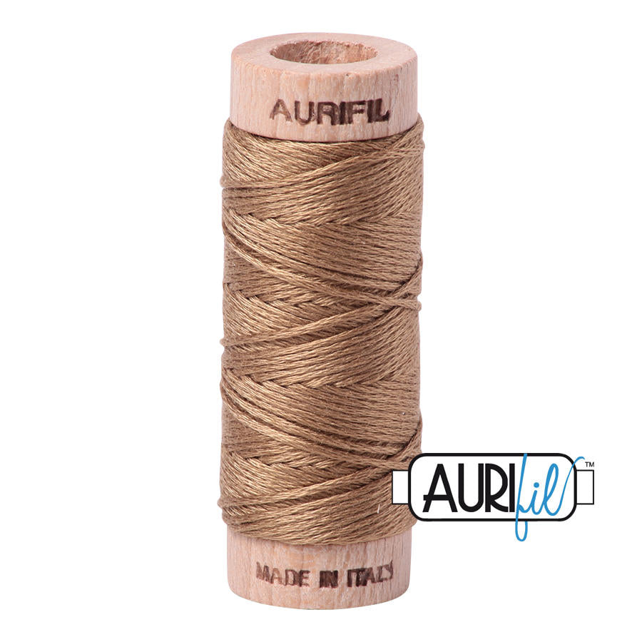 Aurifil Garn aus 100% Baumwolle, 6 fädiges Zahnseidengarn - 6010