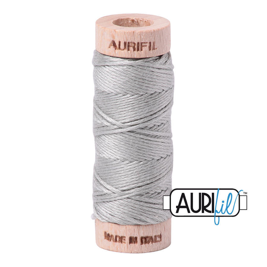 Aurifil Garn aus 100% Baumwolle, 6 fädiges Zahnseidengarn - 6726