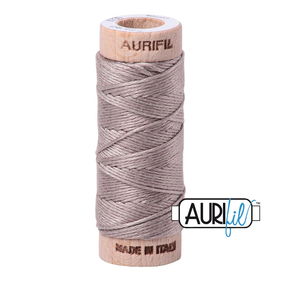 Aurifil Garn aus 100% Baumwolle, 6 fädiges Zahnseidengarn - 6730
