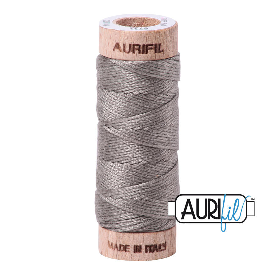Aurifil Garn aus 100% Baumwolle, 6 fädiges Zahnseidengarn - 6732
