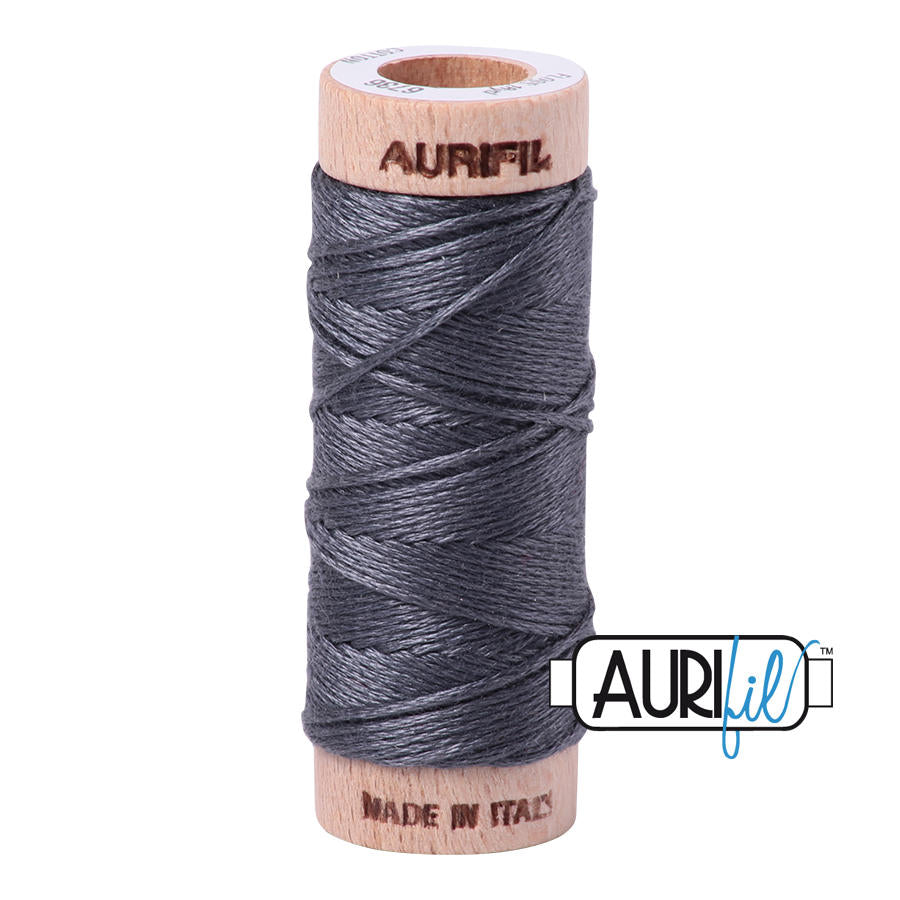 Aurifil Garn aus 100% Baumwolle, 6 fädiges Zahnseidengarn - 6736