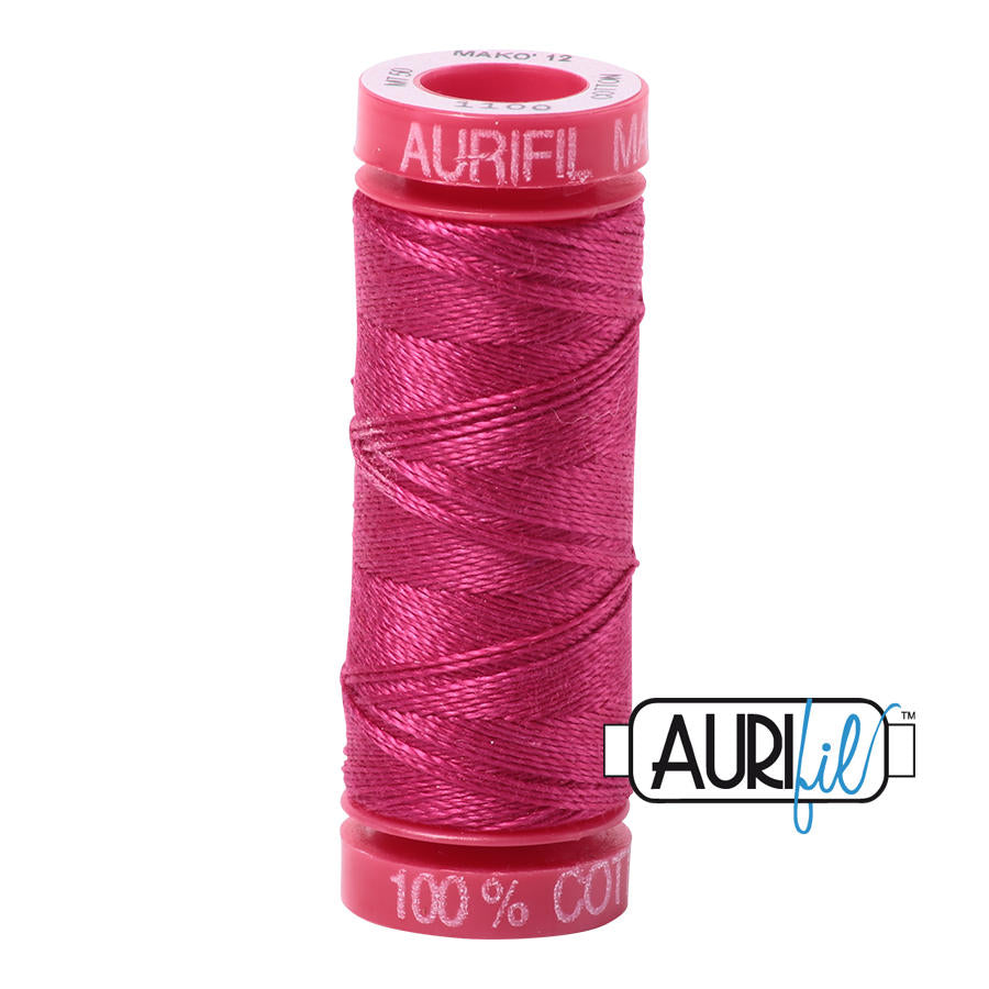 Aurifil Garn aus 100% Baumwolle, 12 wt/2-fach - 1100