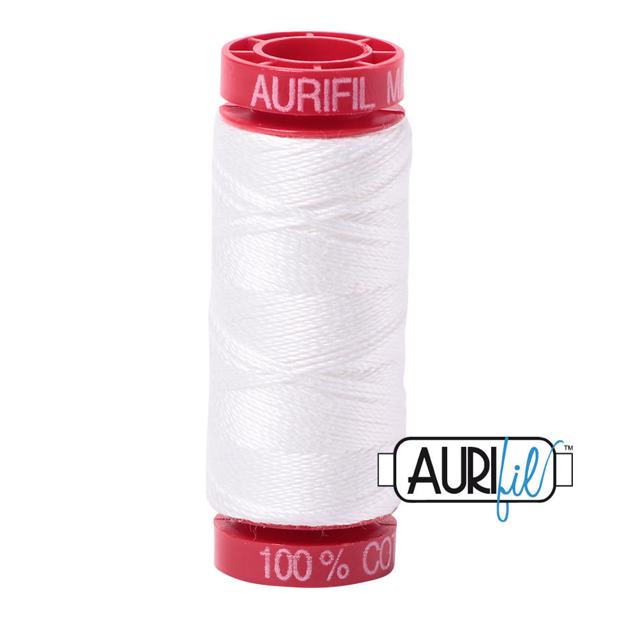 Aurifil Garn aus 100% Baumwolle, 12 wt/2-fach - 2021