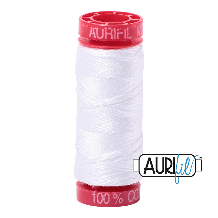 Aurifil Garn aus 100% Baumwolle, 12 wt/2-fach - 2024
