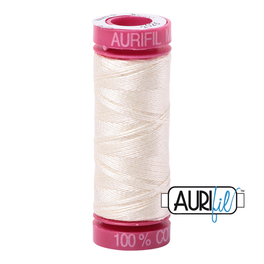 Aurifil Garn aus 100% Baumwolle, 12 wt/2-fach - 2026