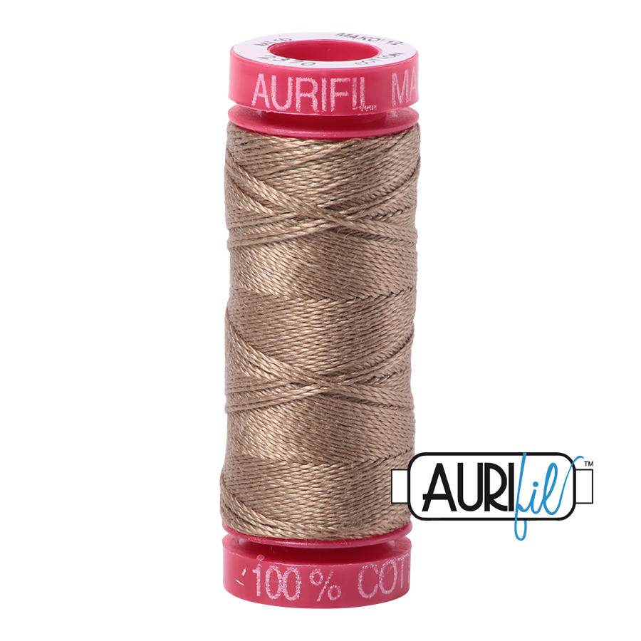 Aurifil Garn aus 100% Baumwolle, 12 wt/2-fach - 2370