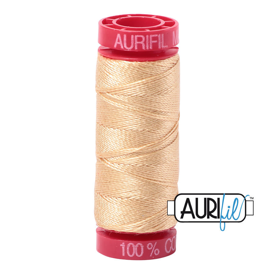 Aurifil Garn aus 100% Baumwolle, 12 wt/2-fach - 6001
