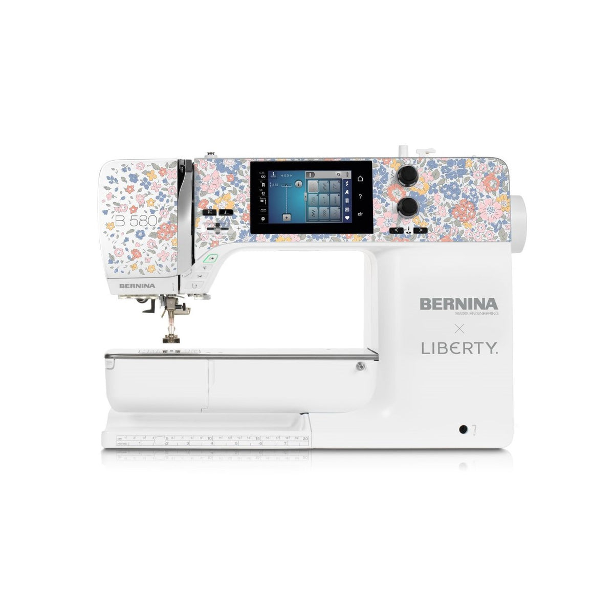 BERNINA 580 Liberty Edition mit Stickmodul, ab ca. September verfügbar