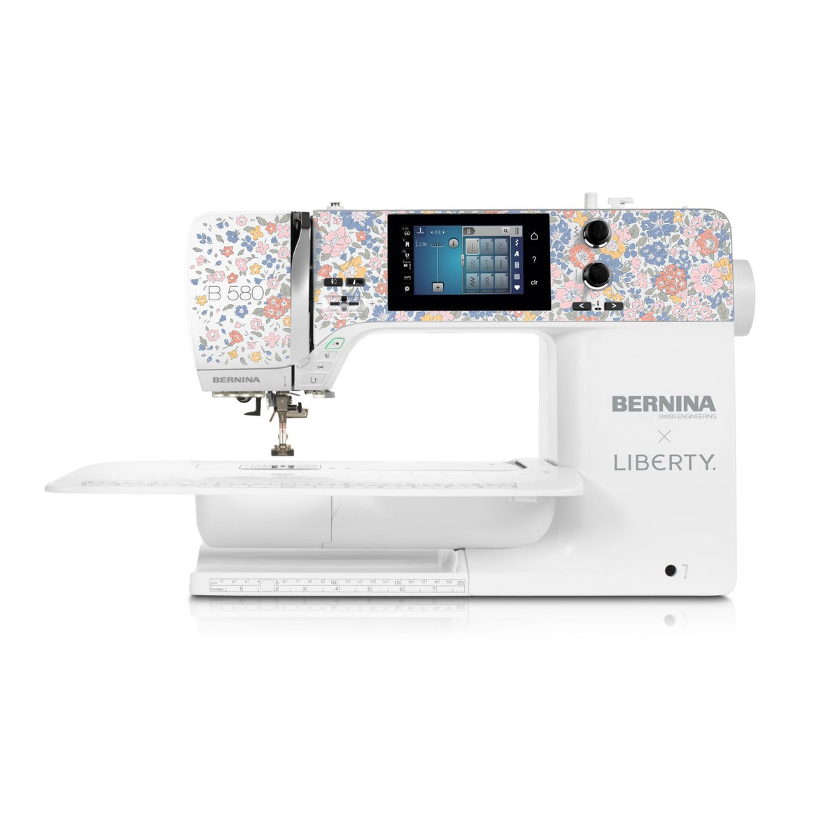 BERNINA 580 Liberty Edition mit Stickmodul, ab ca. September verfügbar