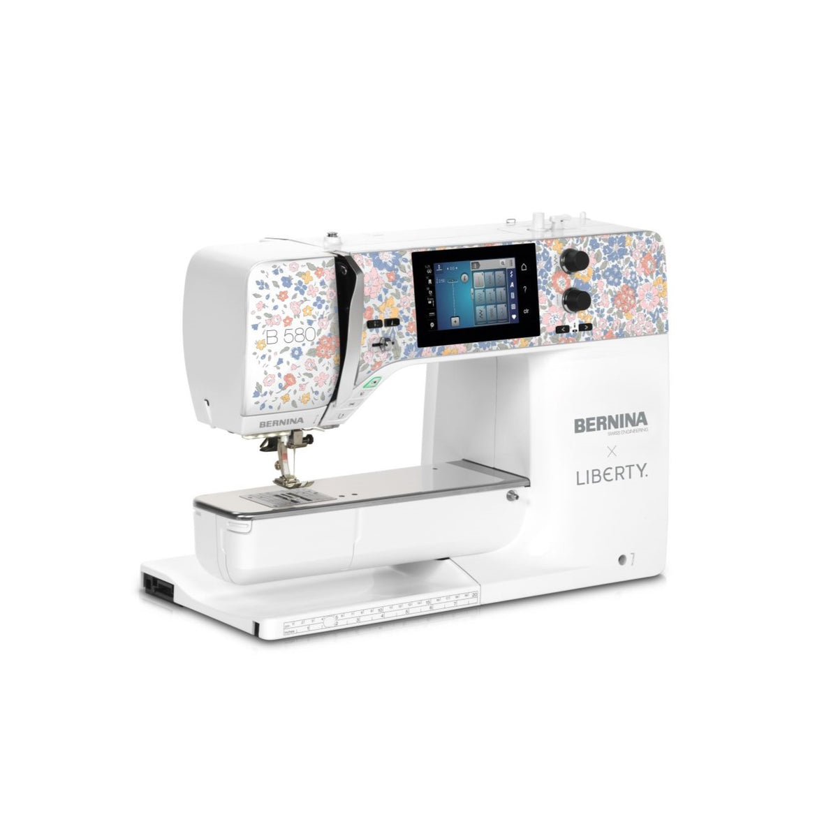 BERNINA 580 Liberty Edition mit Stickmodul, ab ca. September verfügbar