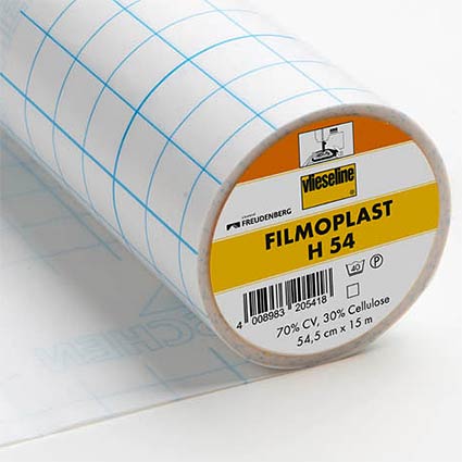 Filmoplast am Meter, selbstklebend Stickvlies, 1m