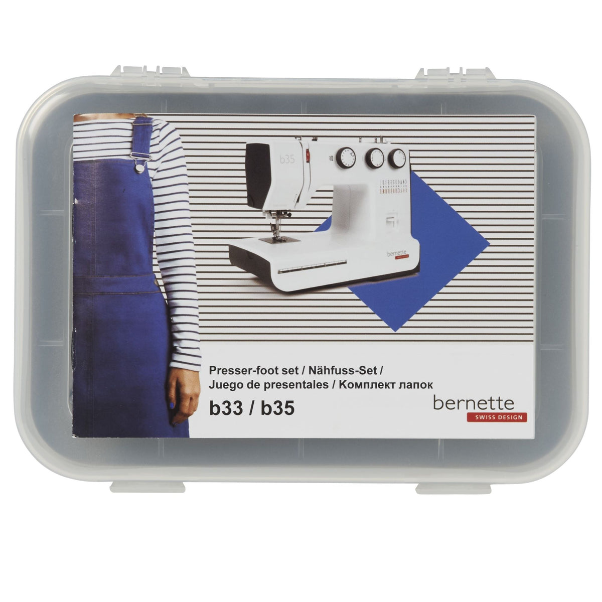 Nähfuss-Set für bernette 33/35