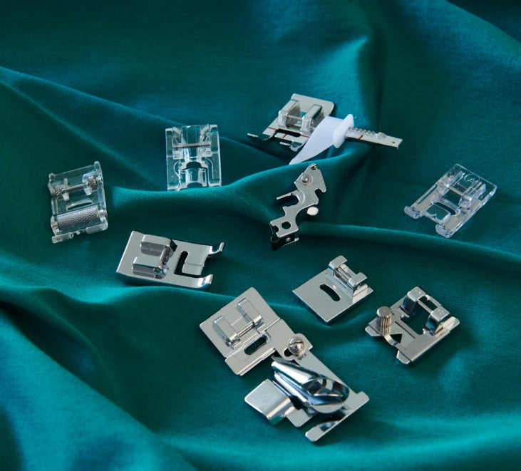 Nähfuss-Set für Decorarbeiten bernette 77/79