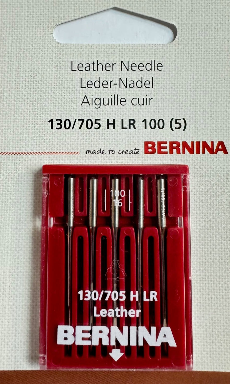 Leder 100er H-LR Nadel