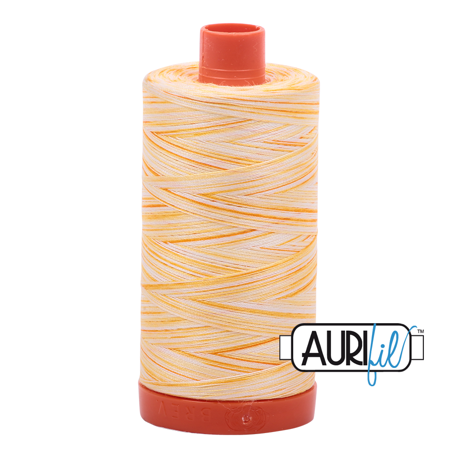 Aurifil Garn aus 100 % Baumwolle, 50 wt./2-fach - Multi - 4658