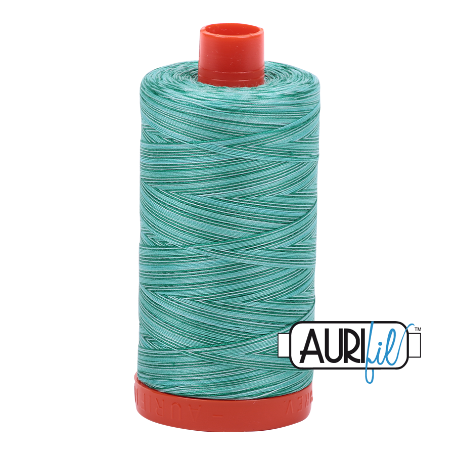 Aurifil Garn aus 100 % Baumwolle, 50 wt./2-fach - Multi - 4662