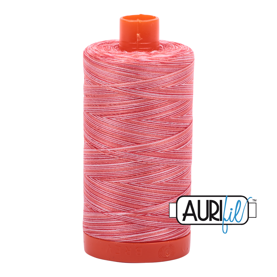 Aurifil Garn aus 100 % Baumwolle, 50 wt./2-fach - Multi - 4668