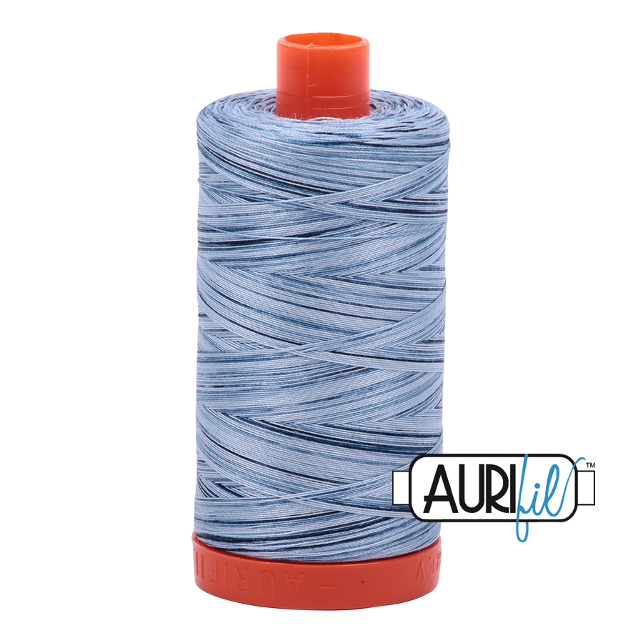 Aurifil Garn aus 100 % Baumwolle, 50 wt./2-fach - Multi - 4669