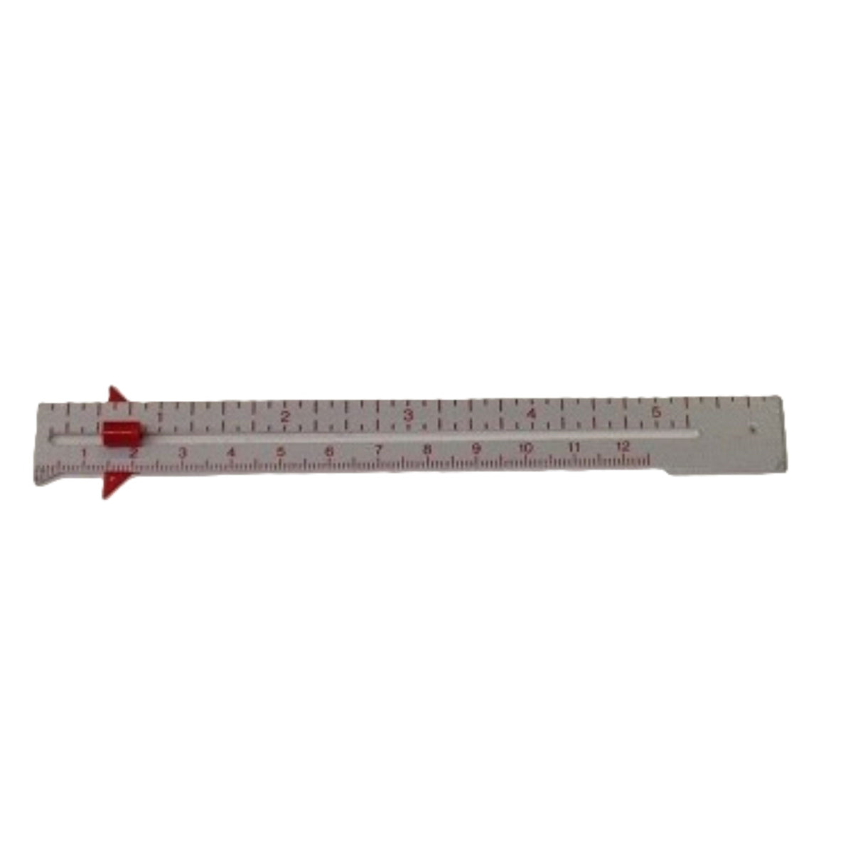 Nähschablone aus Aluminium, 12.50 cm