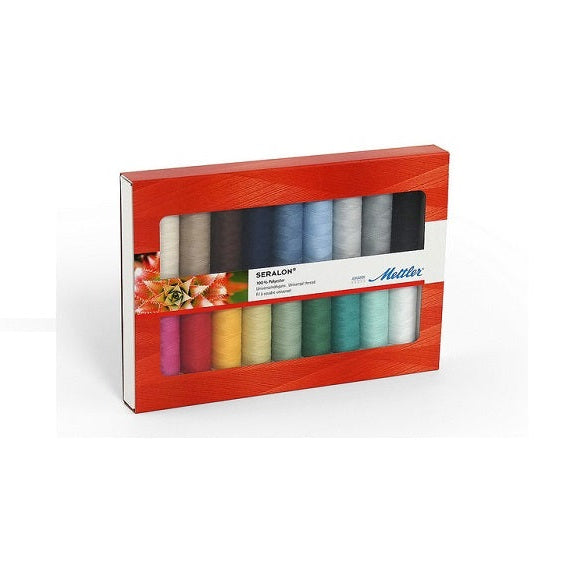 Seralon medium thread set, 18 spools