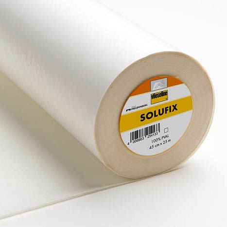 Solufix am Meter, selbstklebend und wasserlösslich, 1m