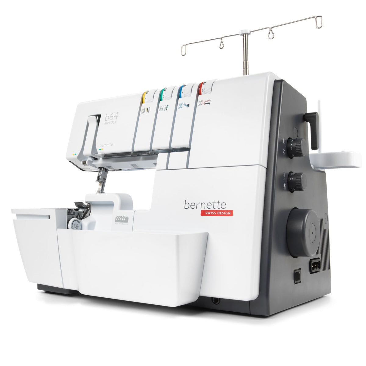 Overlock bernette 64 Lufteingefädelt