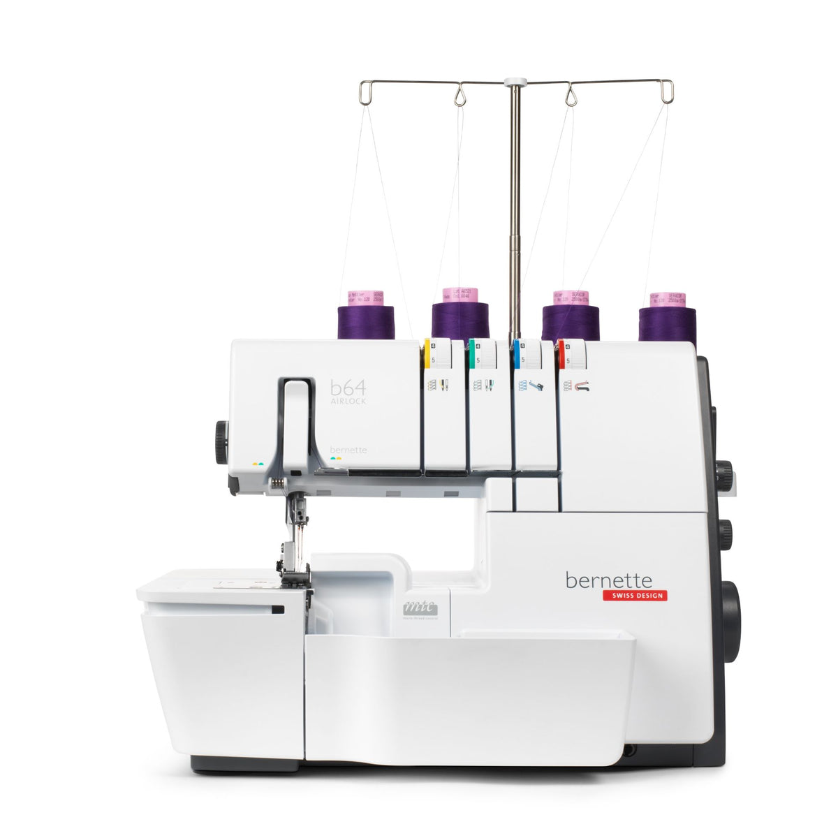 Overlock bernette 64 Lufteingefädelt