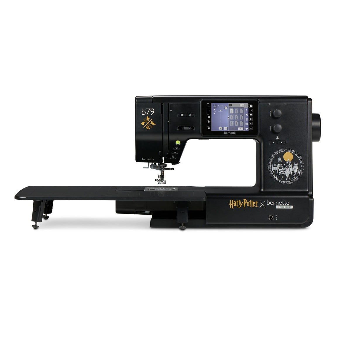 bernette 79, macchina da cucire e ricamare "Harry Potter", sarà disponibile a partire da metà aprile circa; ordinatela già ora
