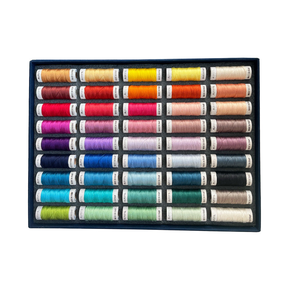 Aurifil wt 8, Fadenkoffer, ägyptische Baumwolle
