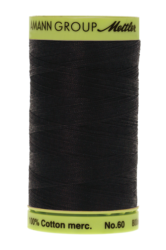 Silk-Finish Cotton 60, 800m©  - 4000, ganz schwarz