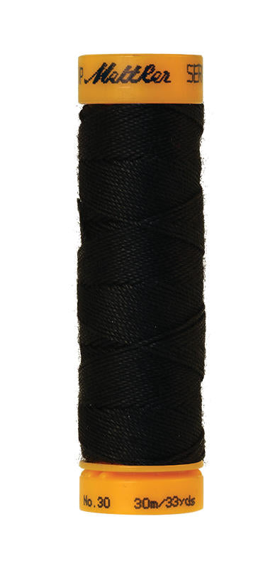 Seralon Cordonnet 30m© - 4000, ganz schwarz